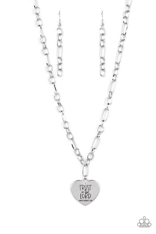 Perennial Proverbs - Silver - Paparazzi Necklace Image