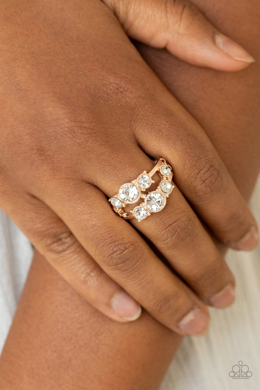 Paparazzi Ring ~ Interstellar Fashion - Rose Gold