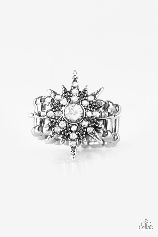 Paparazzi Ring ~ Super Stellar - White