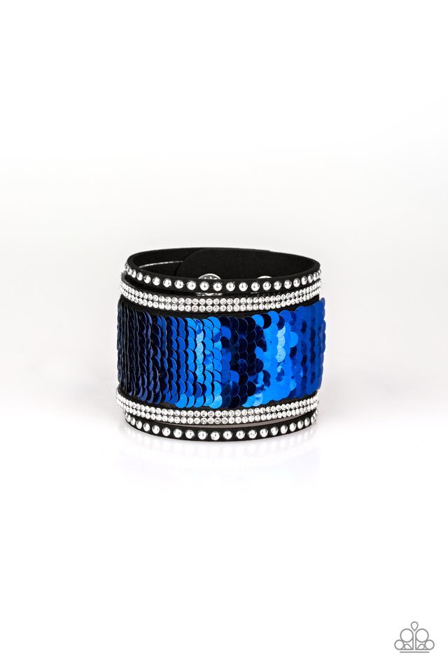 Paparazzi Bracelet ~ MERMAIDS Have More Fun - Blue