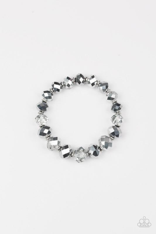 Paparazzi Bracelet ~ Beautifully Bewitching - Silver
