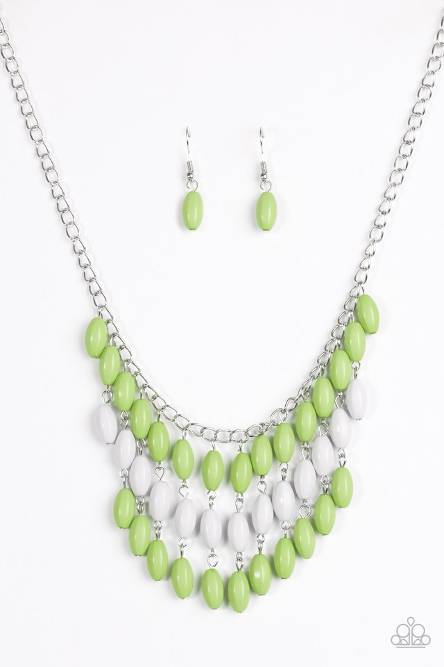 Paparazzi Necklace - Delhi Diva - Green