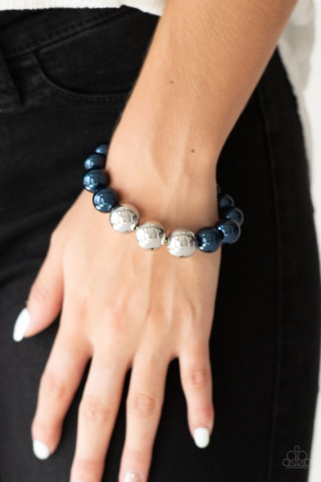 Paparazzi Bracelet ~ All Dressed UPTOWN - Blue
