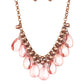 Fashionista Flair - Copper - Paparazzi Necklace Image