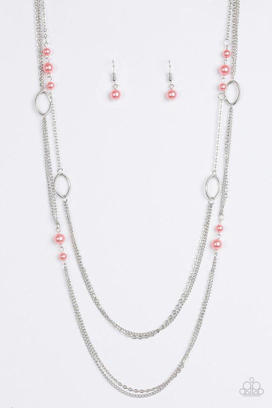 Paparazzi Necklace ~ The New Girl In Town - Orange