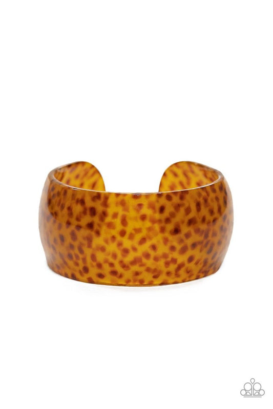Paparazzi Bracelet ~ Jungle Cruise - Brown
